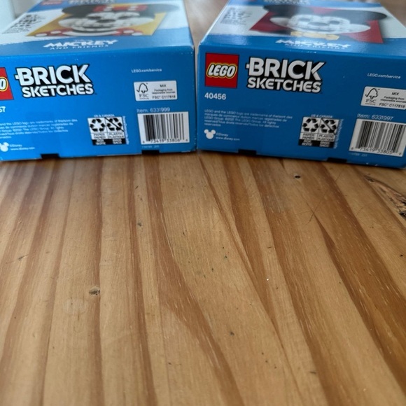 LEGO Brick Sketches Mickey and Minnie Unused Play Toy Child Kid Set - Picture 2 of 2